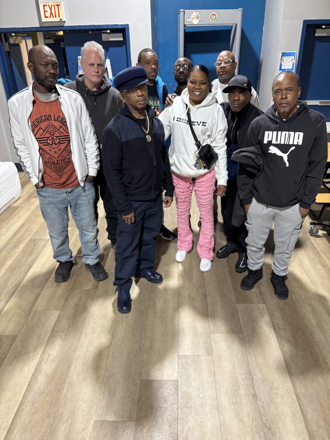 Recovery in the H.O.O.D. participants together at Project H.O.O.D.